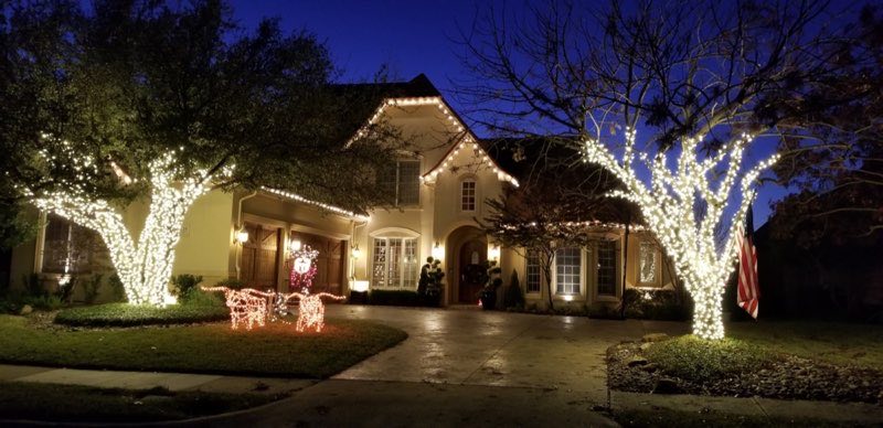 Christmas lights Euless