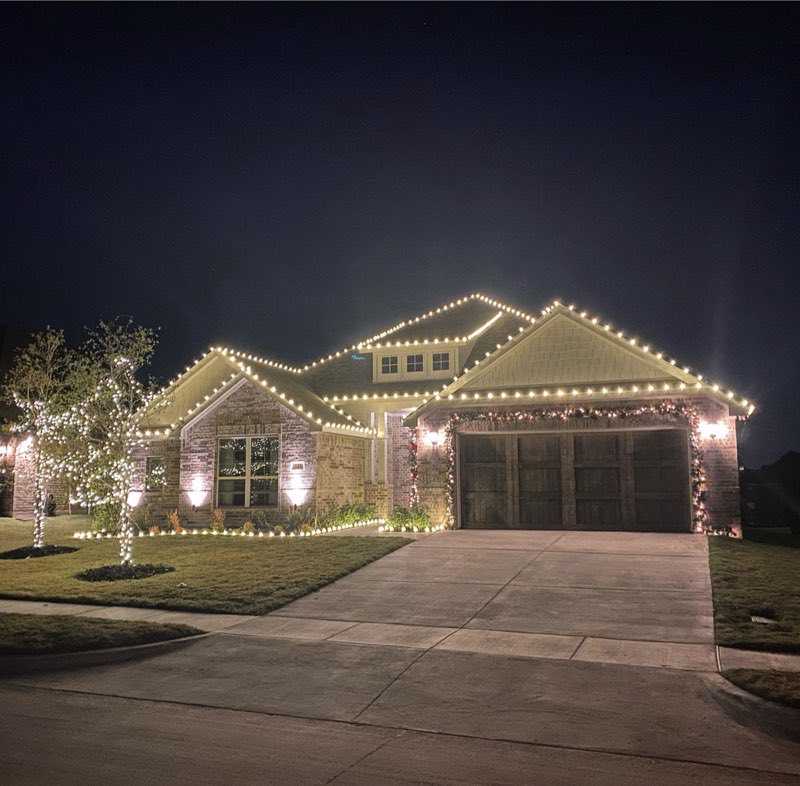 Christmas lights Euless