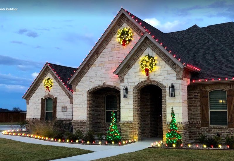 Christmas lights Euless